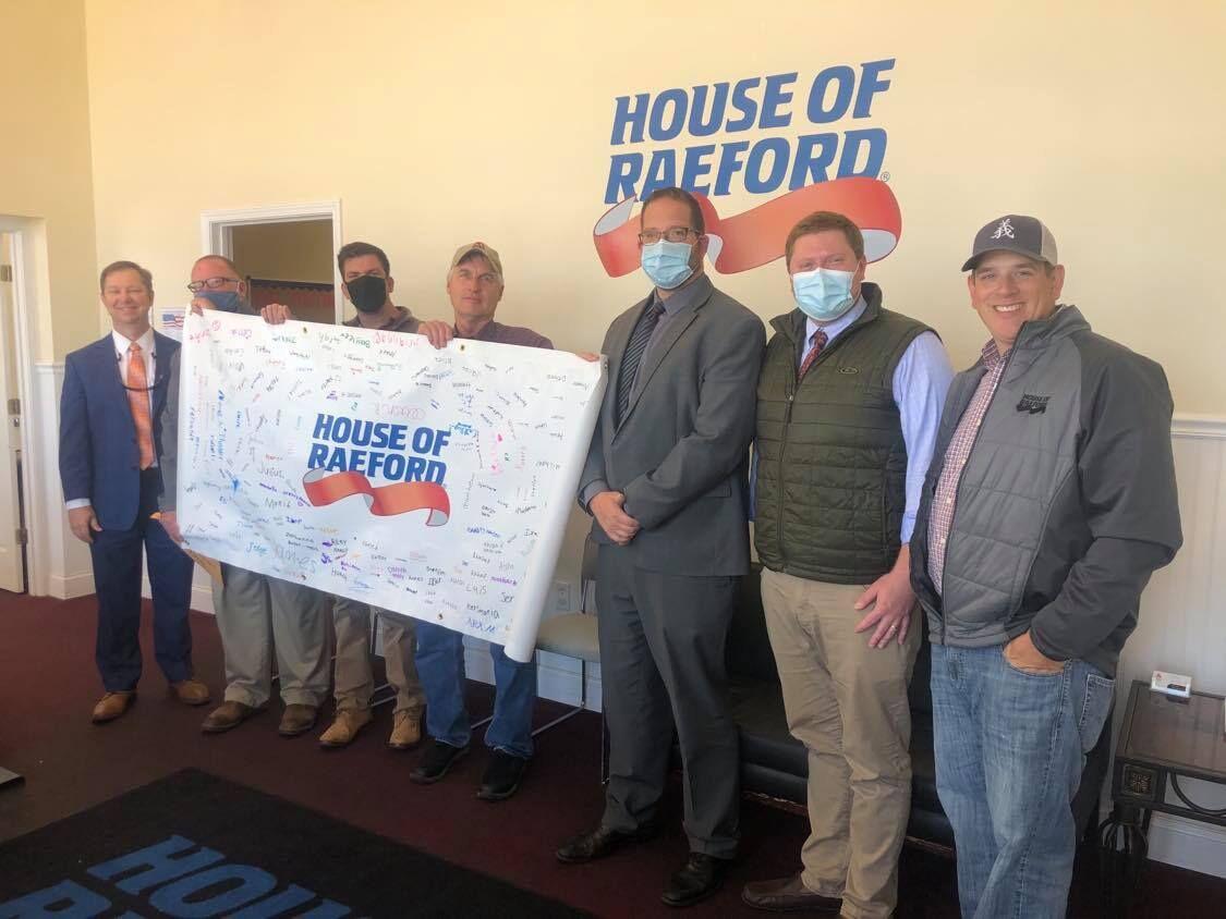 House of Raeford donates toward educating students on wildlife House
